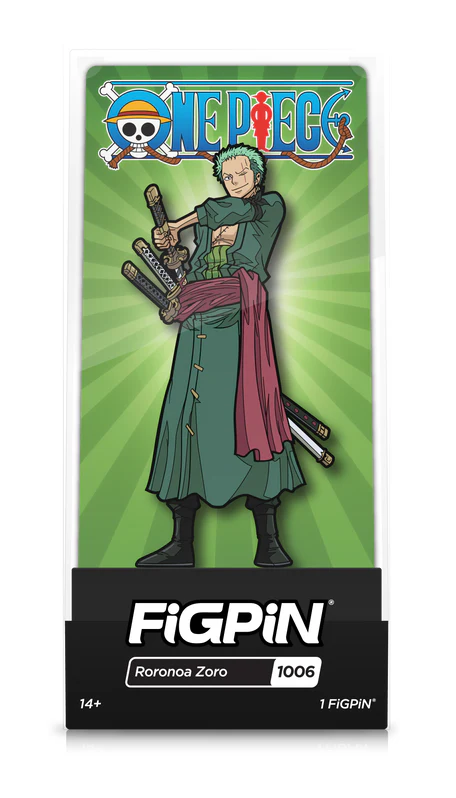 FiGPiN - One Piece - Roronoa Zoro 1006 Pin - Image 2