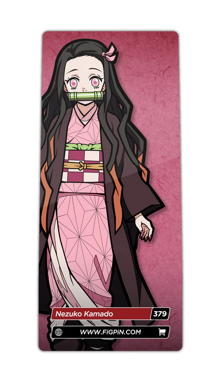 FiGPiN Classic: Demon Slayer - Nezuko Kamado #379 Enamel Collector Pin - Image 3