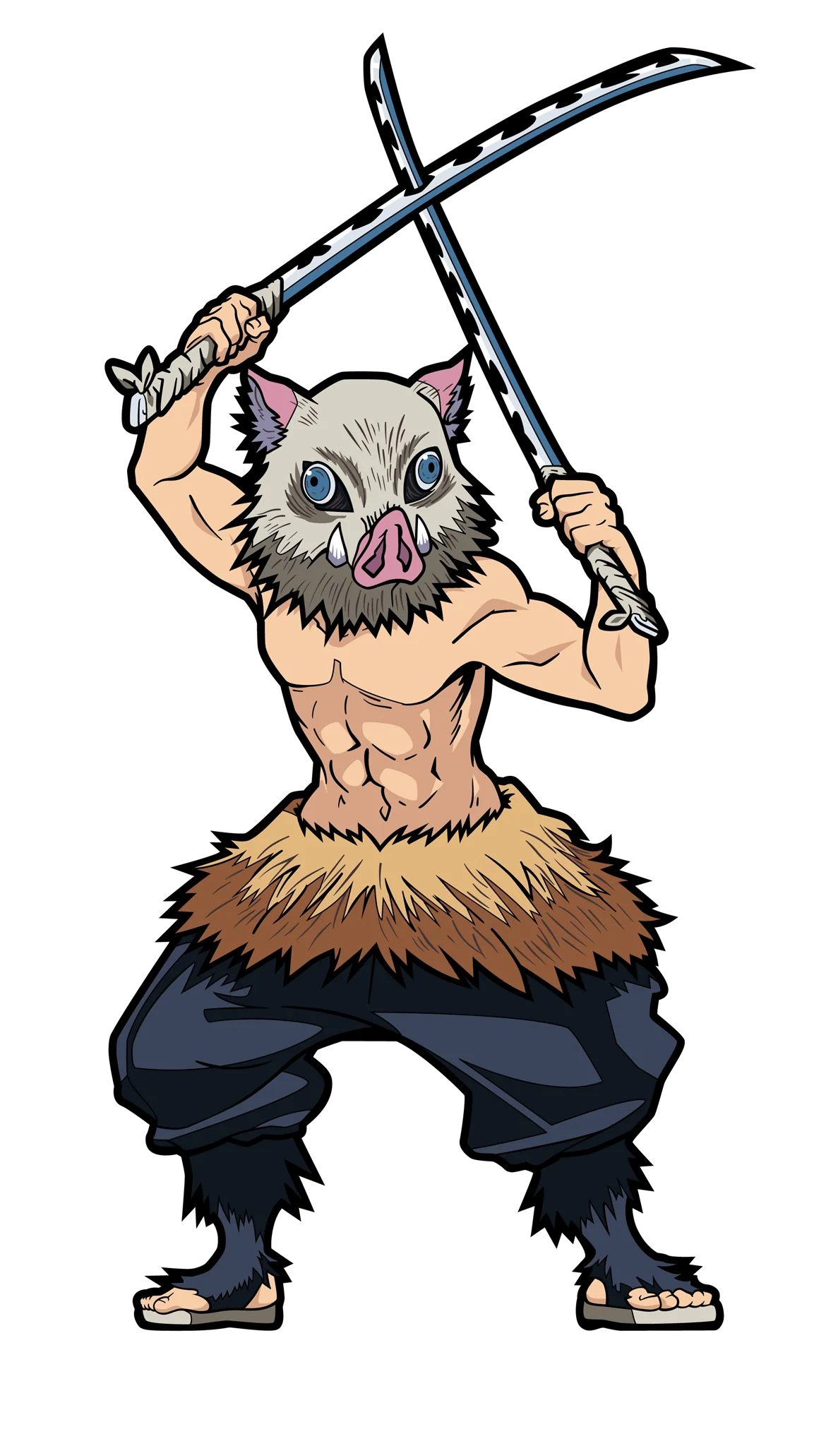 FiGPiN AP Artist Proof Demon Slayer Inosuke Hashibira 380 Collectible Enamel Pin - Image 1