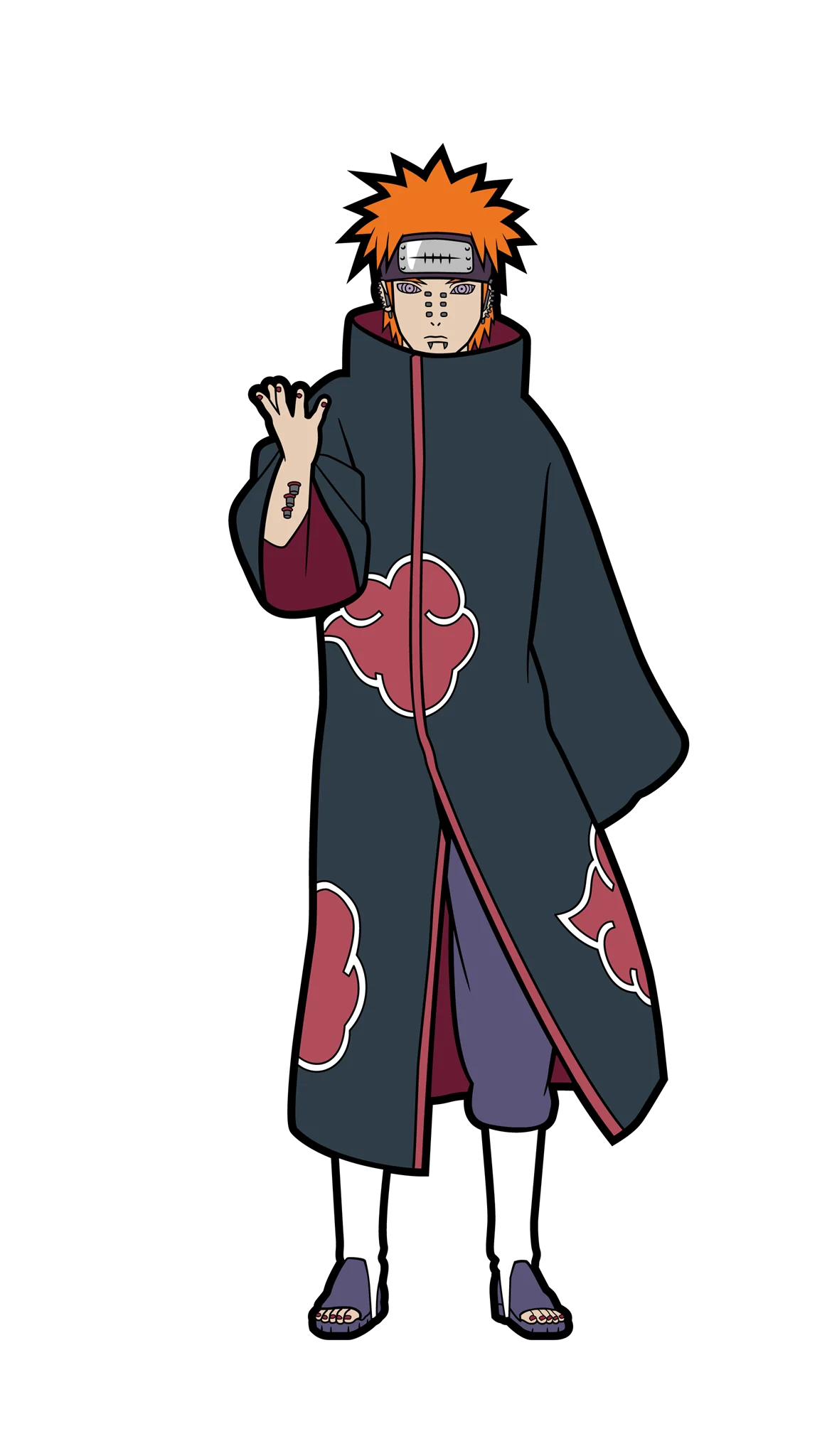 FiGPiN AP Artist Proof Naruto Shippuden Pain 453 Collectible Enamel Pin - Image 1