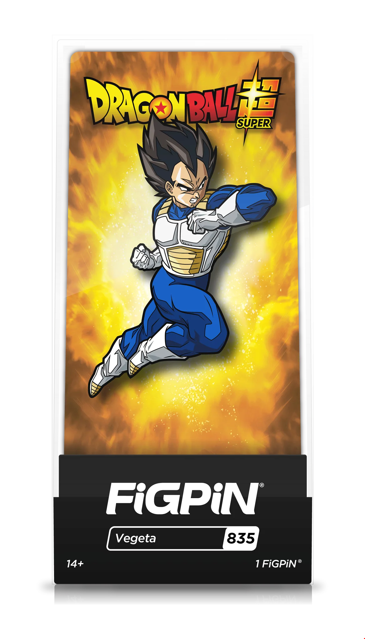 Dragon Ball Super FiGPiN #835 Vegeta Pin - Image 2