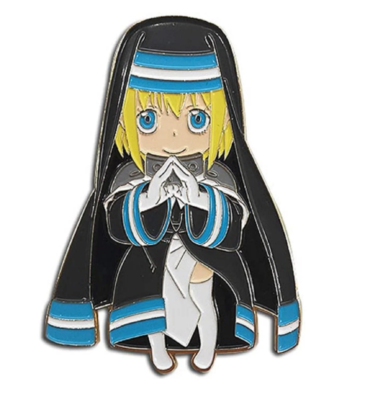 Fire Force SD Iris Anime Enamel Pin - Image 1