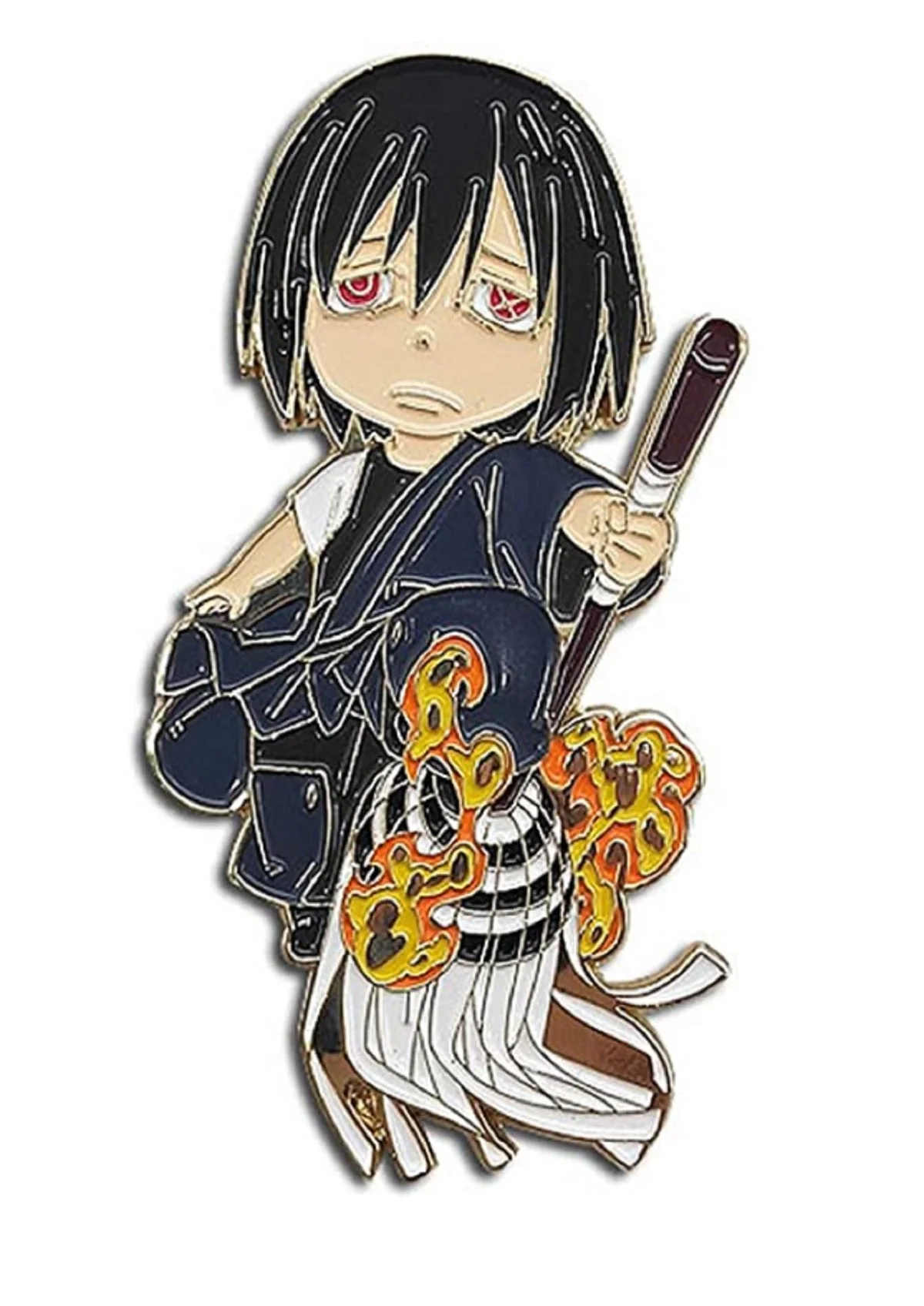 Fire Force SD Shinmon Anime Enamel Pin - Image 1