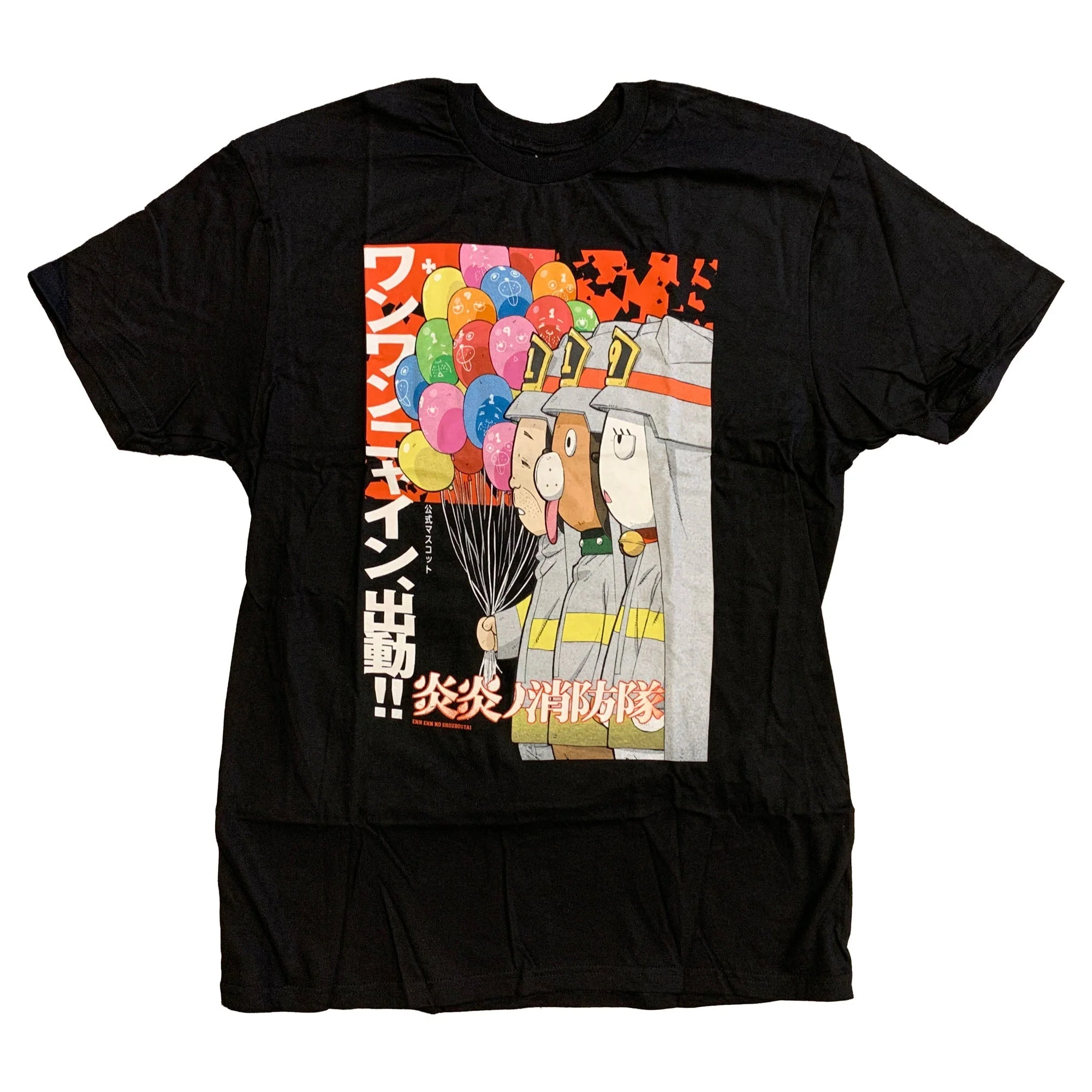 Fire Force Teaser Poster 2 Anime Officially Licensed Adult T-Shirt