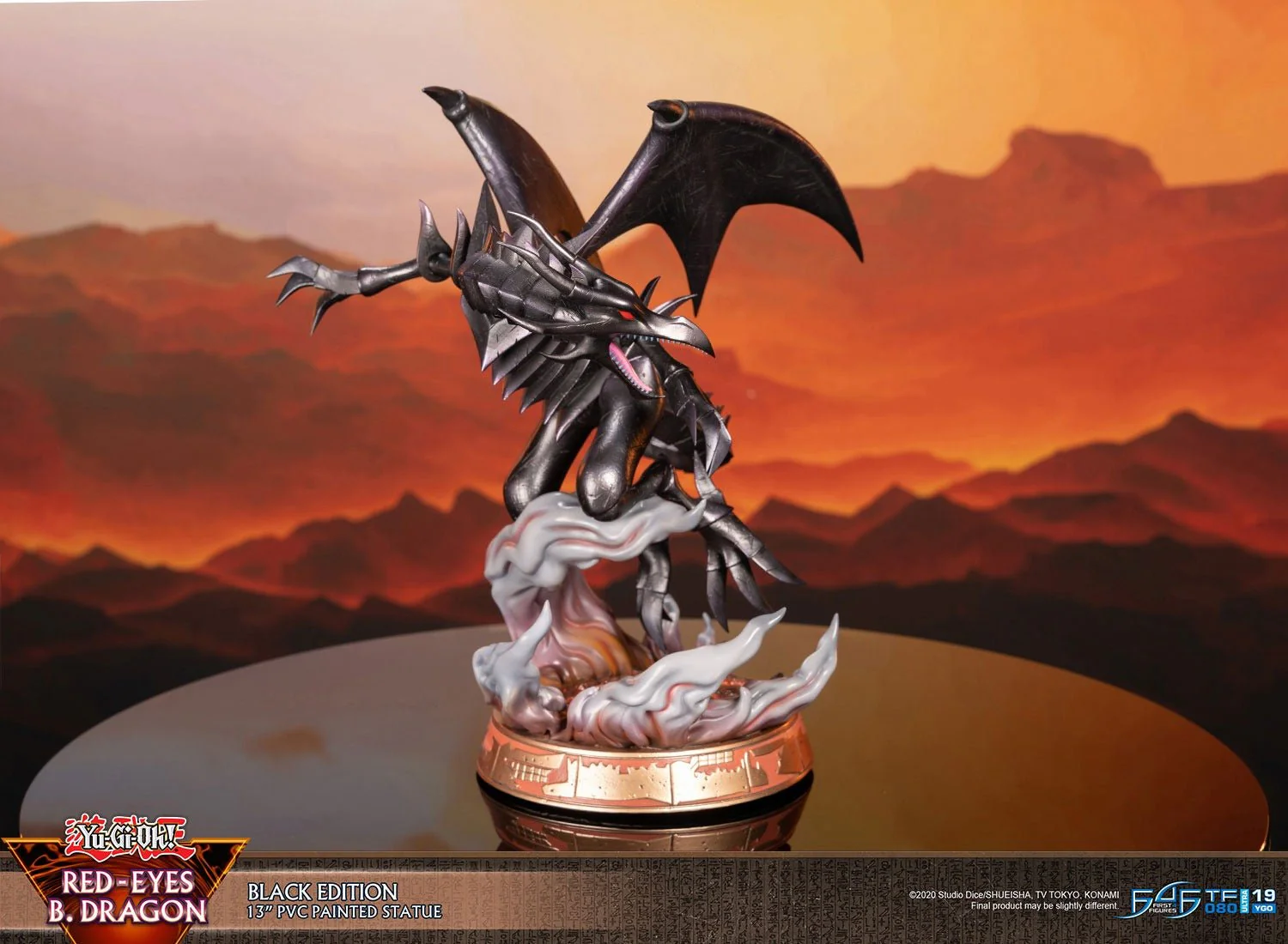 First 4 Figures - Yu-Gi-Oh! - Red-Eyes Black Dragon Black Version - Image 3