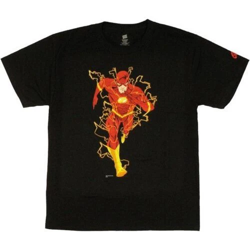 Flash Speed New 52 DC Comics Premium Adult T-Shirt - Image 2