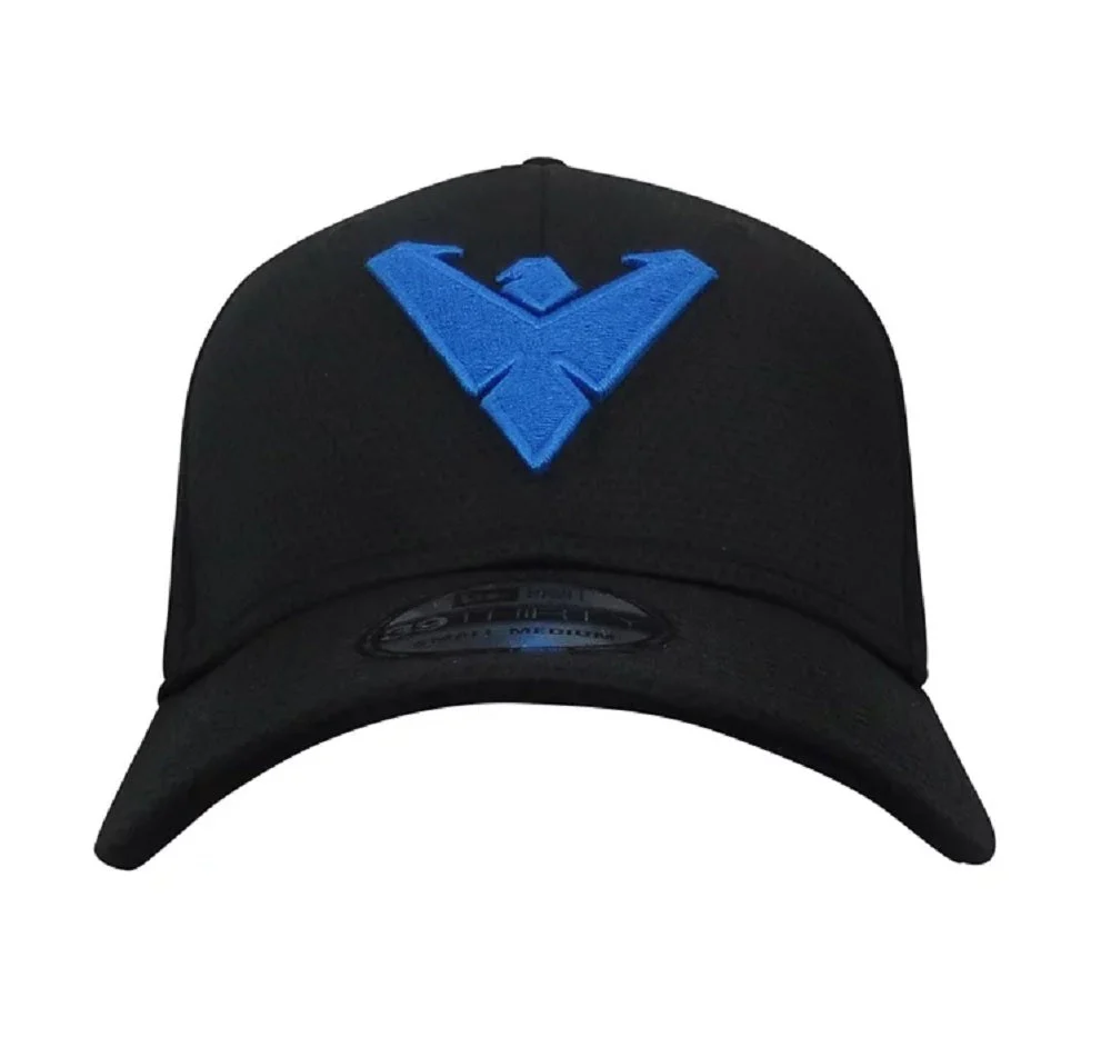 Nightwing Logo Symbol 39Thirty New Era Cap Hat - Medium/Large - Image 2