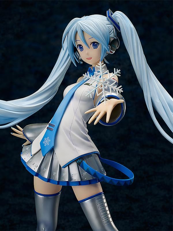 FREEing Character Vocal Series 01 - Hatsune Miku Snow Miku 1:4 Scale PVC Figure - Image 3