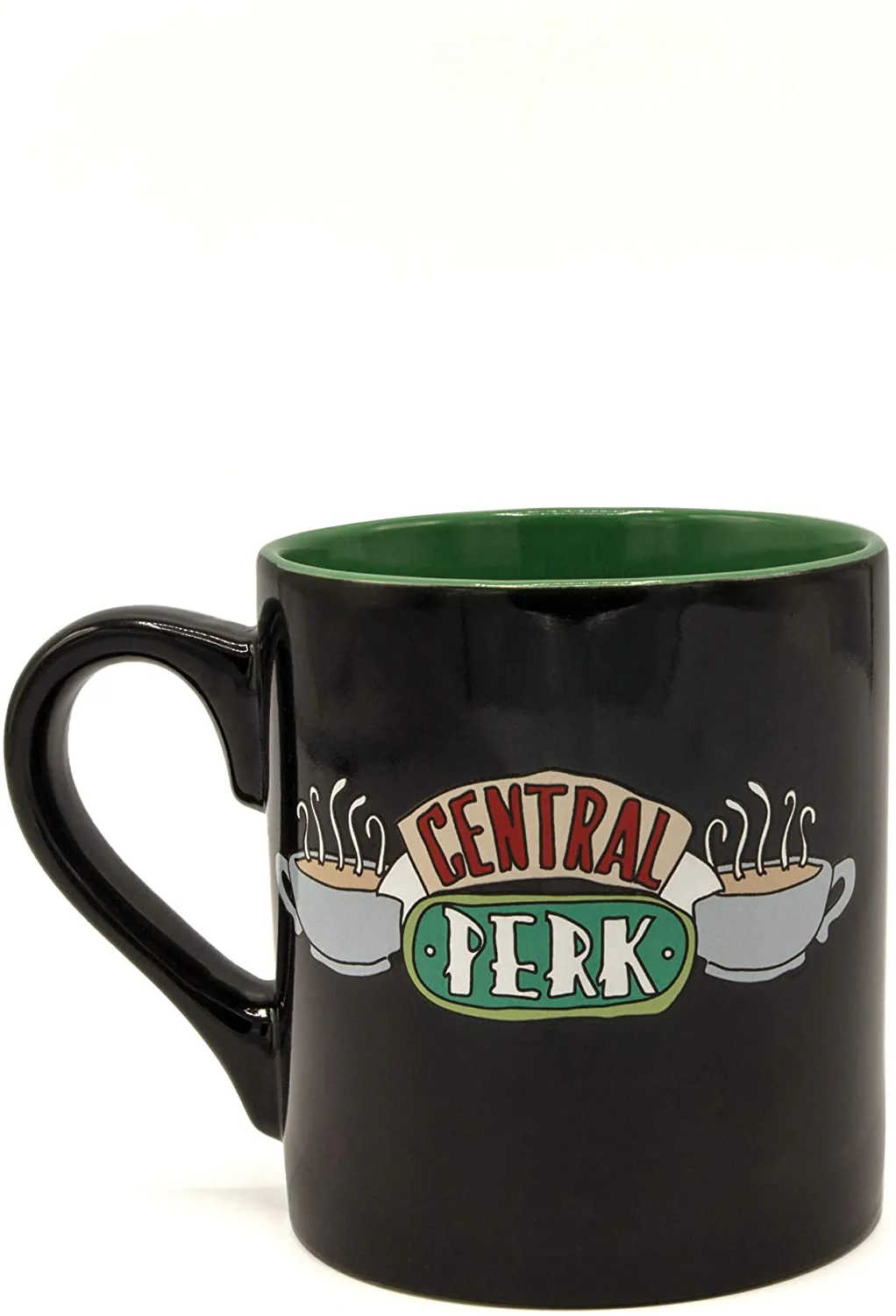 Friends Central Perk Doodle Logo 14oz Ceramic Coffee Mug - Image 1