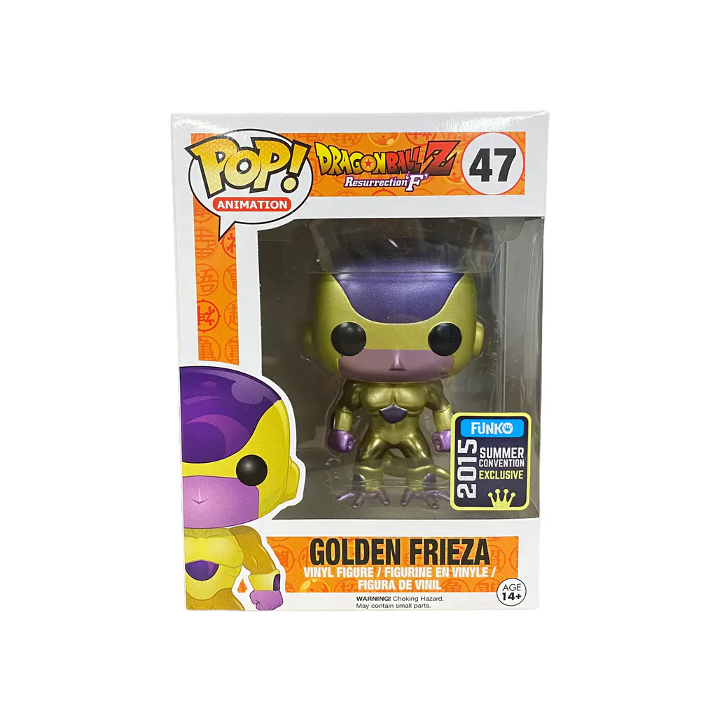 Funko Pop! Animation: Dragon Ball Z Resurrection F - Golden Frieza 2015 Summer Convention Exclusive - Image 2