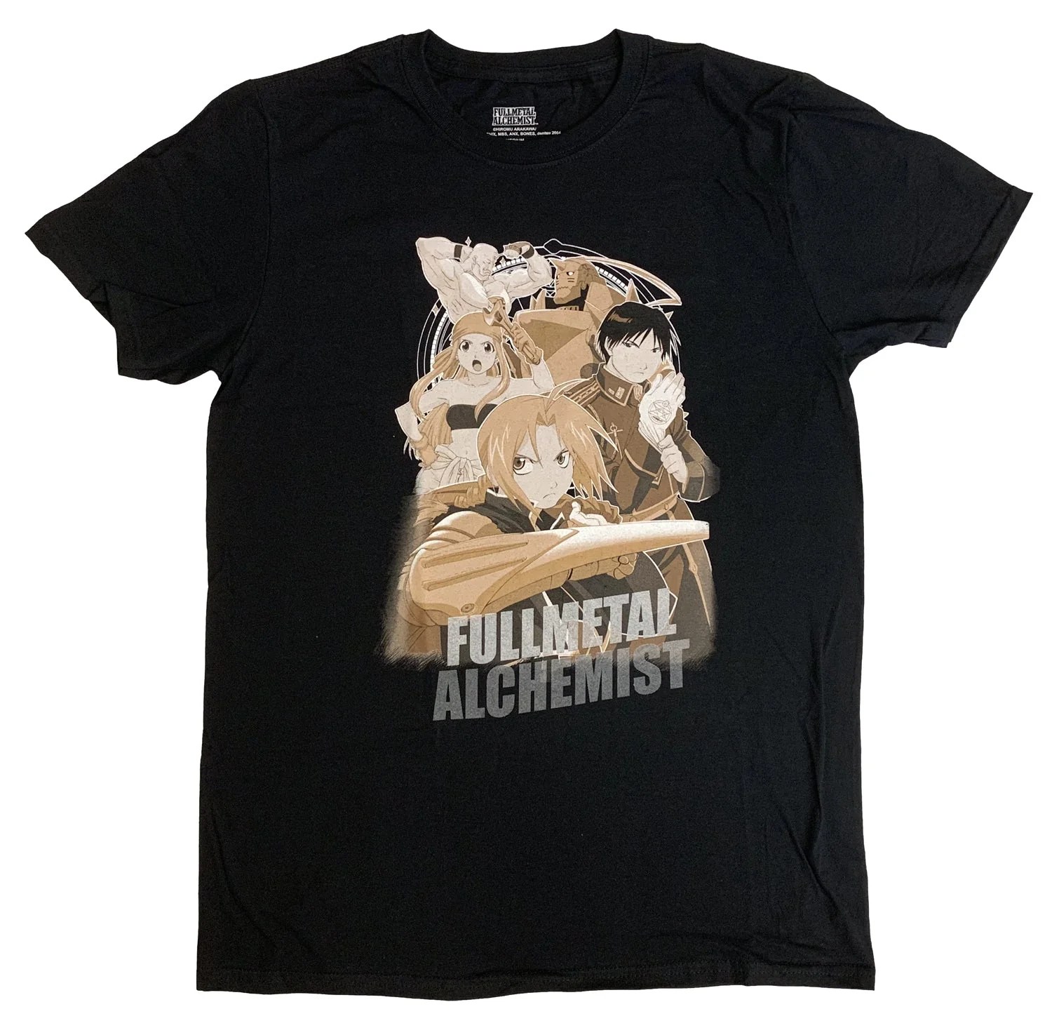 Fullmetal Alchemist Group 2 Anime Adult T-Shirt - Image 1