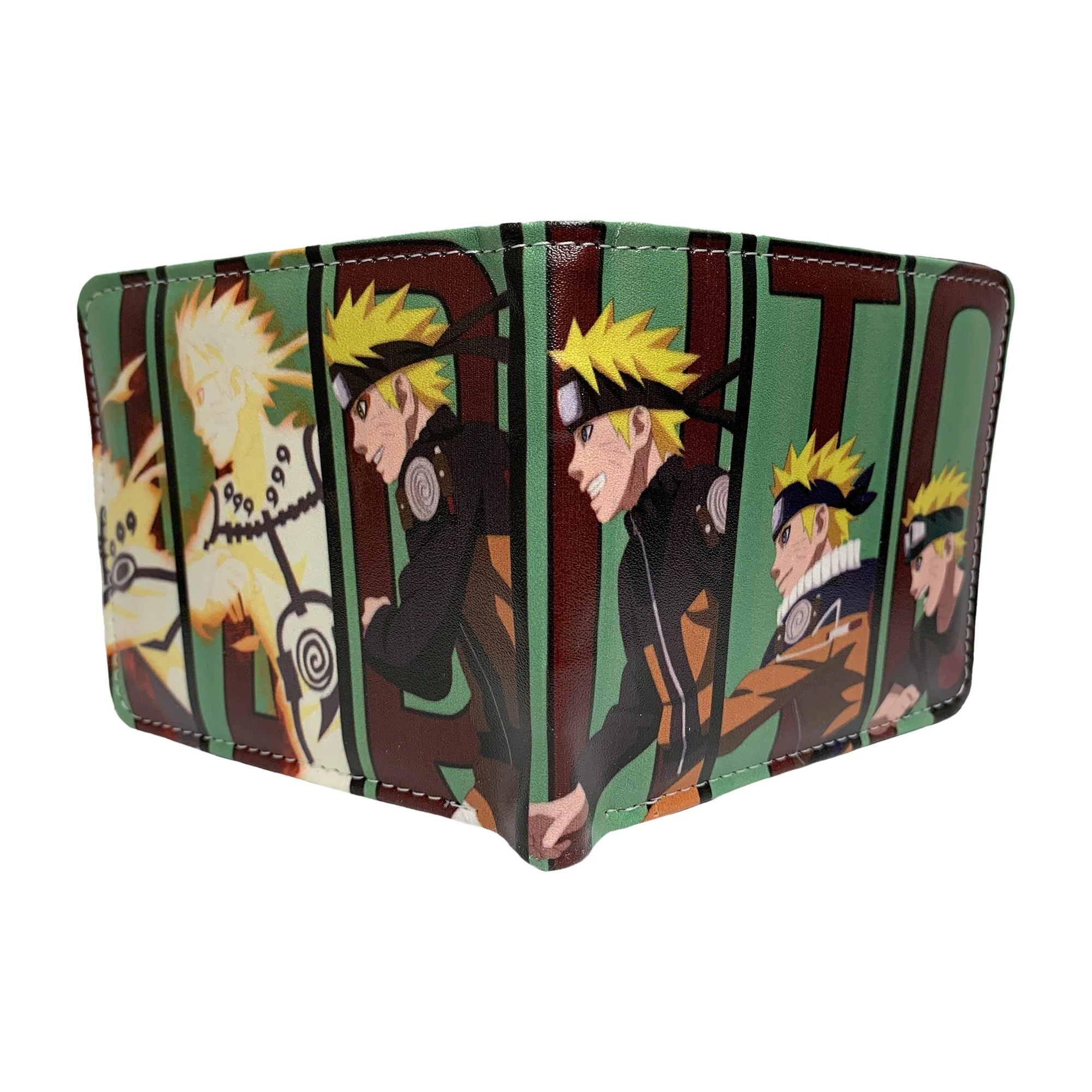 Naruto Shippuden – Bi Fold Wallet with Naruto Evolution Symbol Design