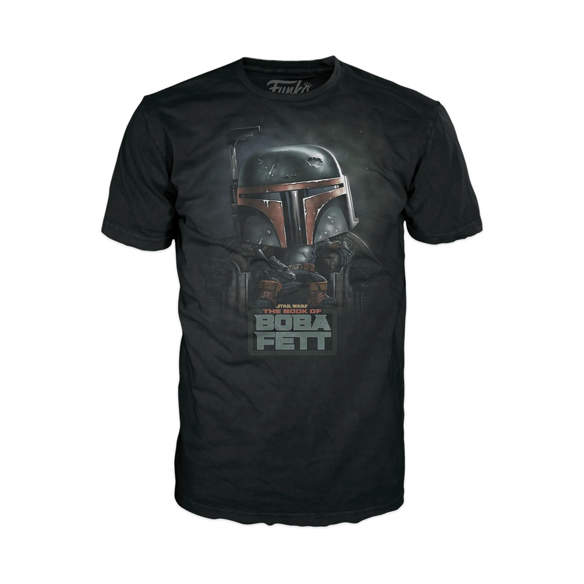 Funko Boxed Tee: Star Wars: The Book of Boba Fett - Boba Fett on Throne Size 2XL - Image 1