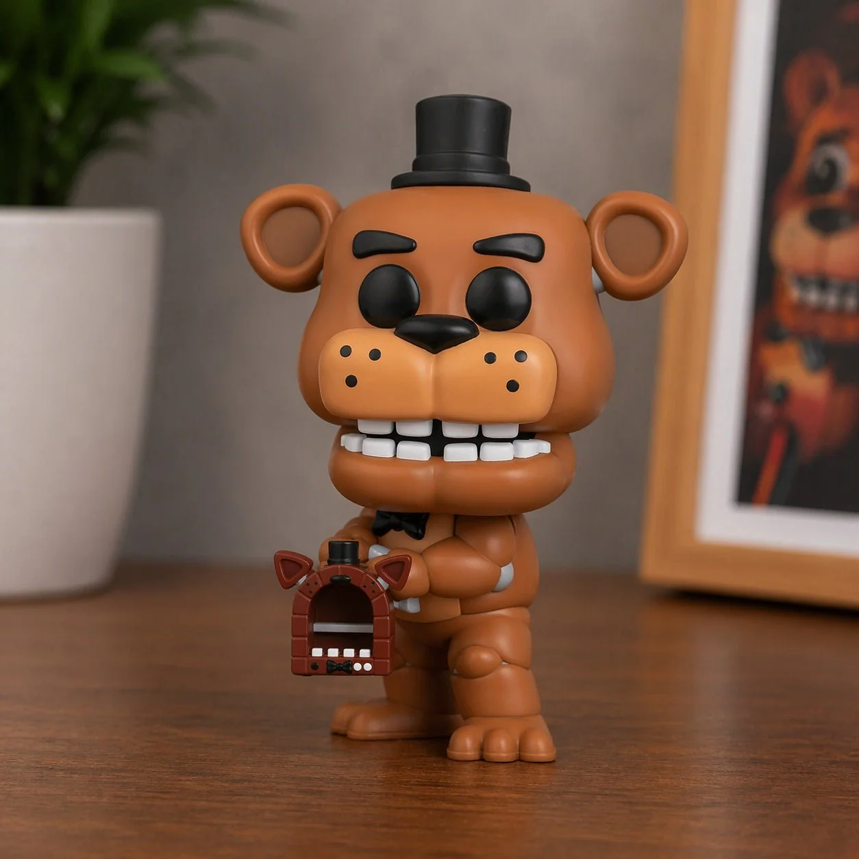 Funko Pop! Fusion Games: Five Nights at Freddy's - Freddy Fazbear with Pizza Launcher #1096 - Image 3
