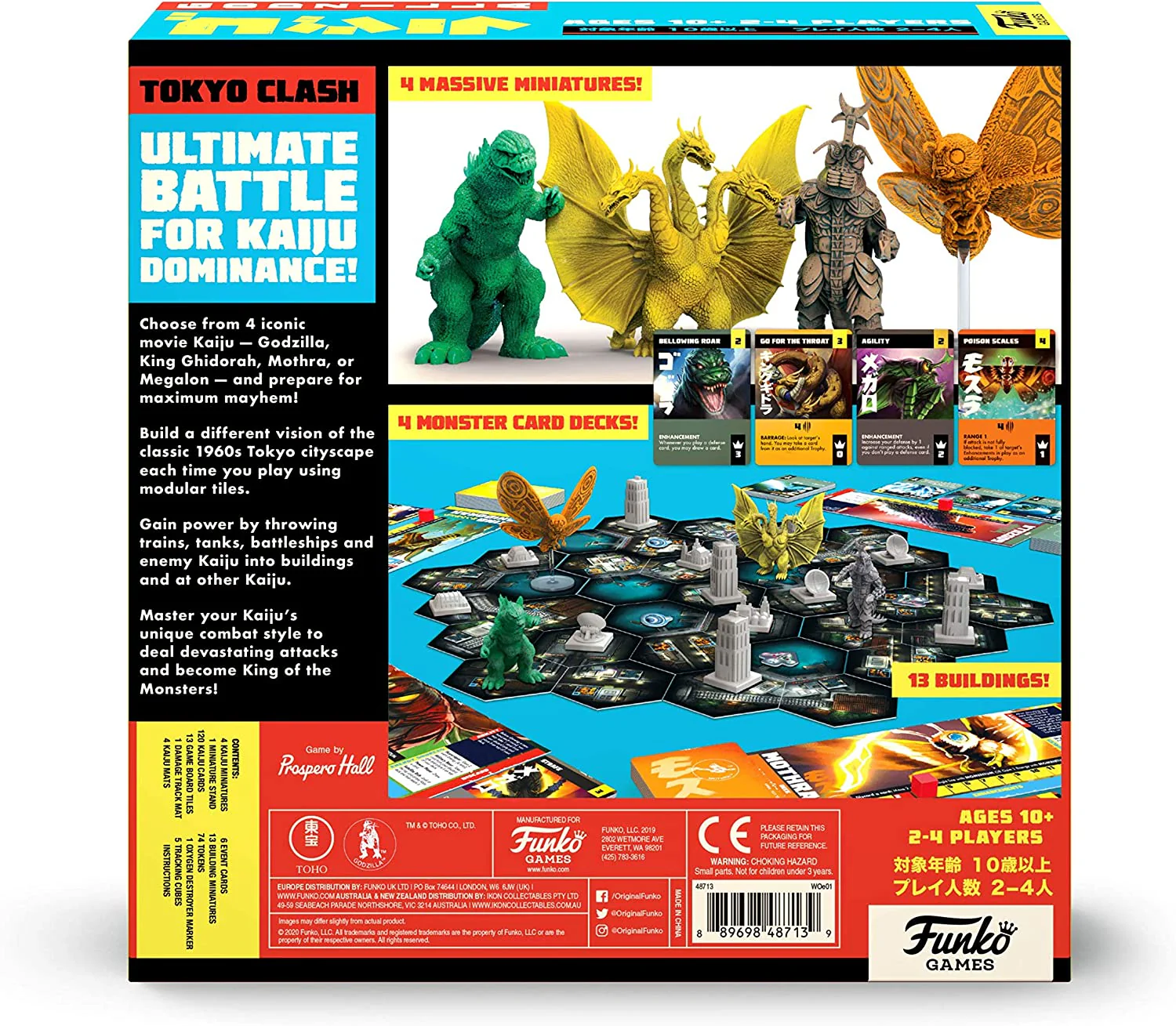 Funko Games: Godzilla - Tokyo Clash Strategy Game - Image 2