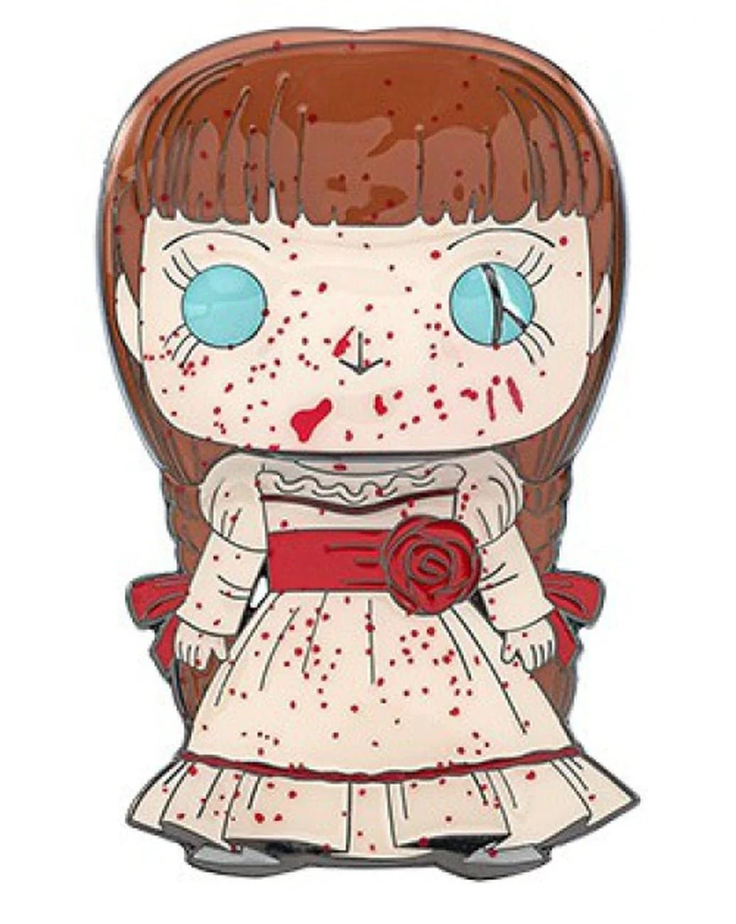 Funko Horror POP! Pins Annabelle Large Enamel Pin - Image 1