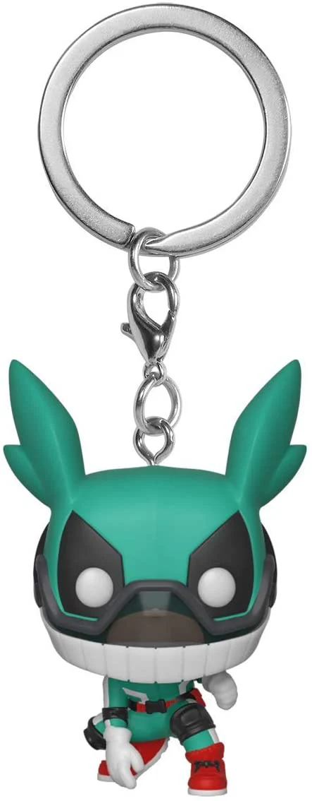 Funko Key Pop Animation: My Hero Academia - Deku with Helmet Vinyl Figure - Image 1