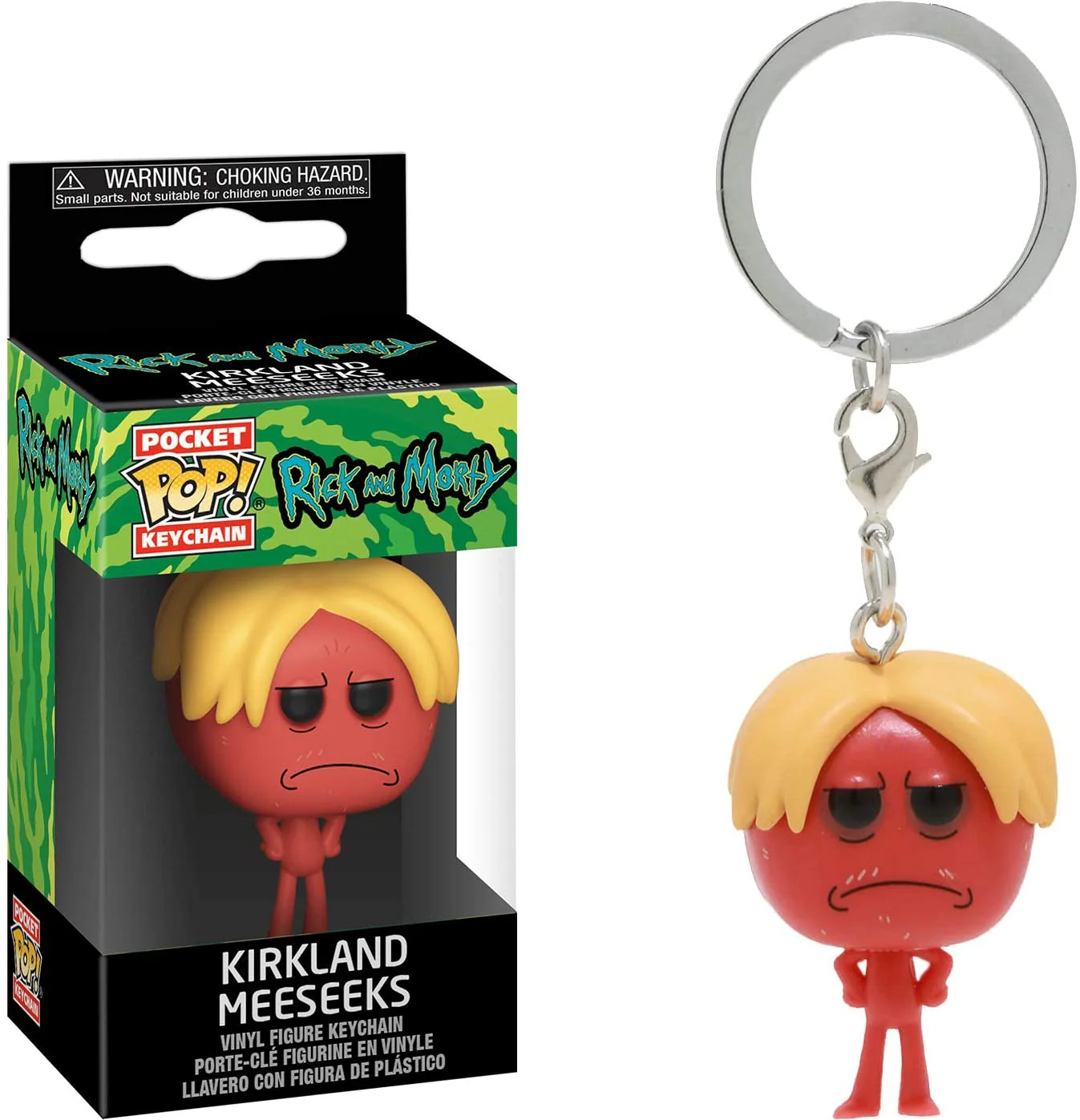 Funko Key Pop Rick and Morty Kirkland Meeseeks Vinyl Figure - Image 1
