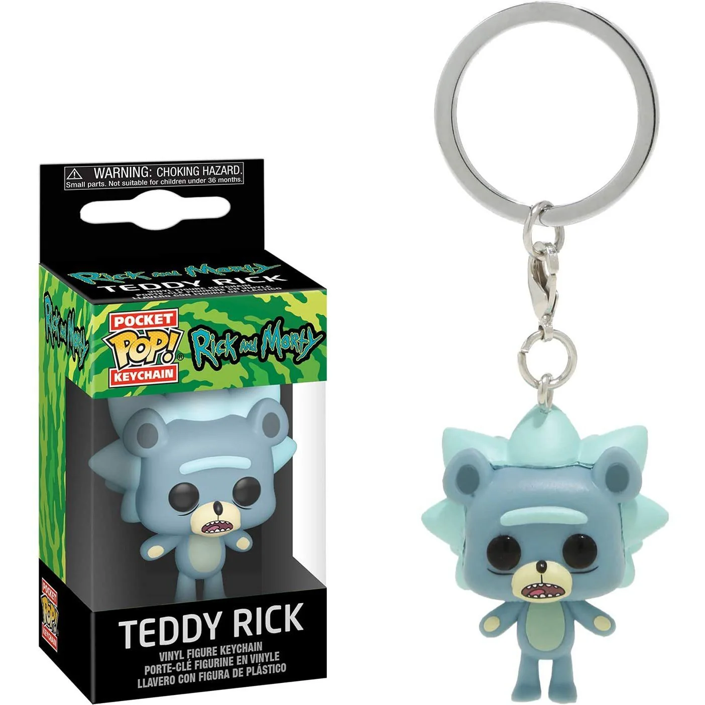 Funko Key Pop Rick and Morty Teddy Rick Vinyl Figure - Image 1