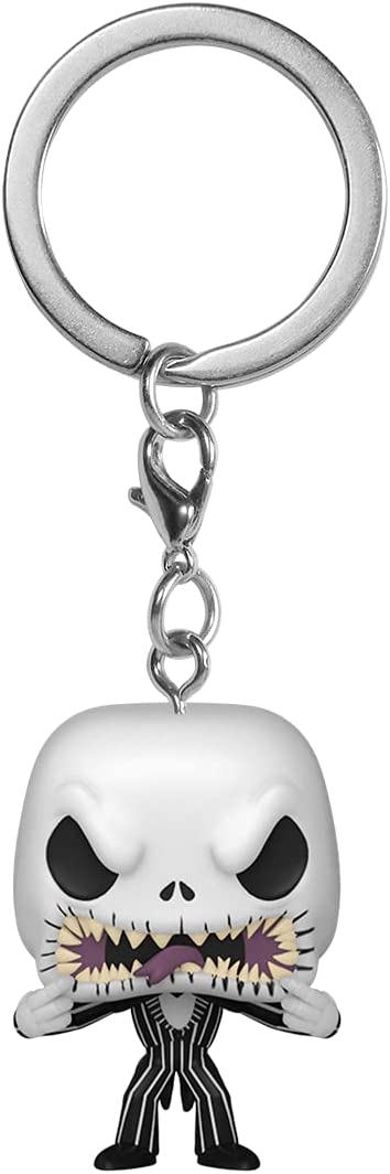 Funko Pocket Pop! Keychain: The Nightmare Before Christmas - Jack Skellington Scary Face - Image 1