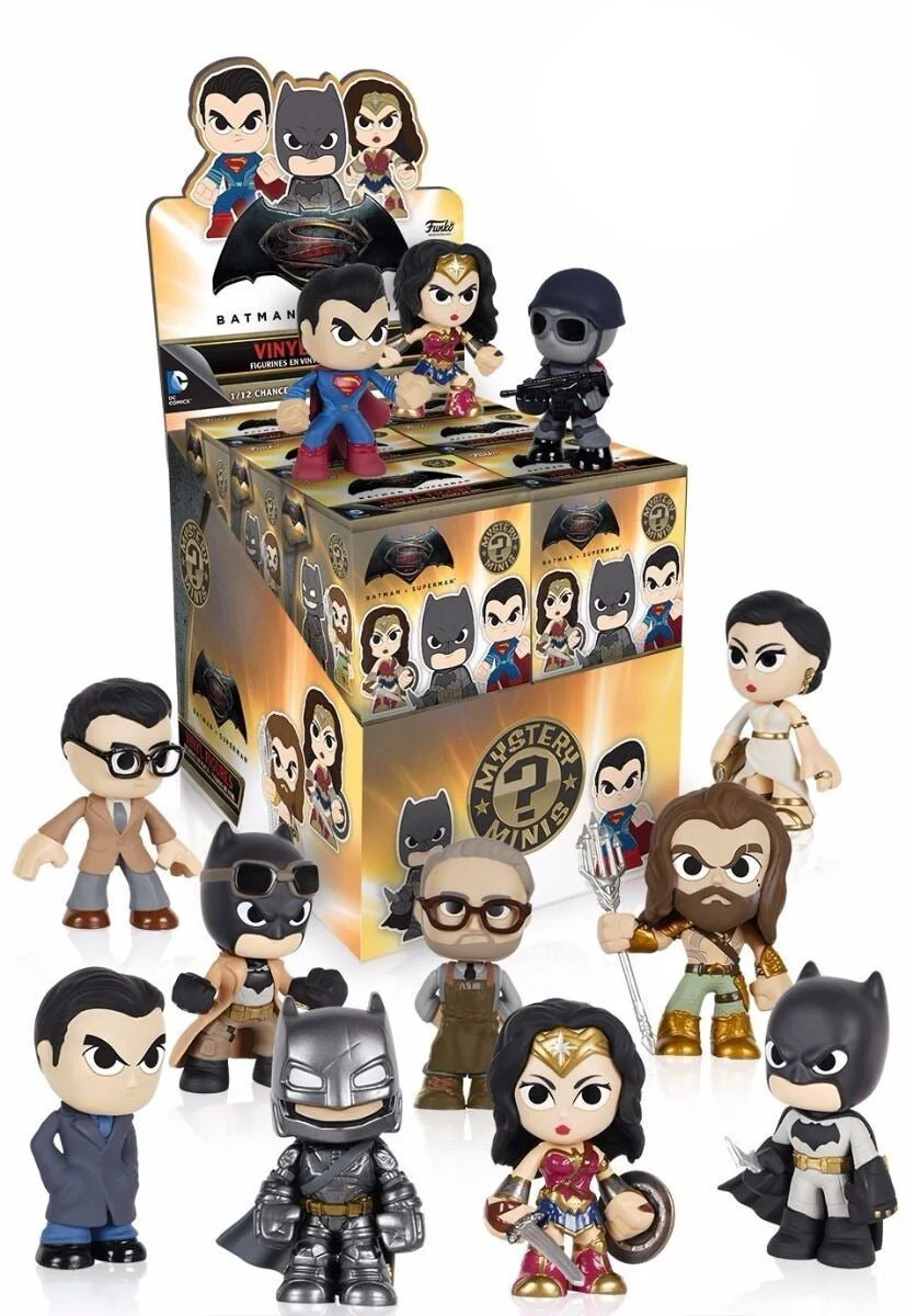 Funko Mystery Mini Batman Vs Superman One Mystery Action Figure Blind Box - Image 1