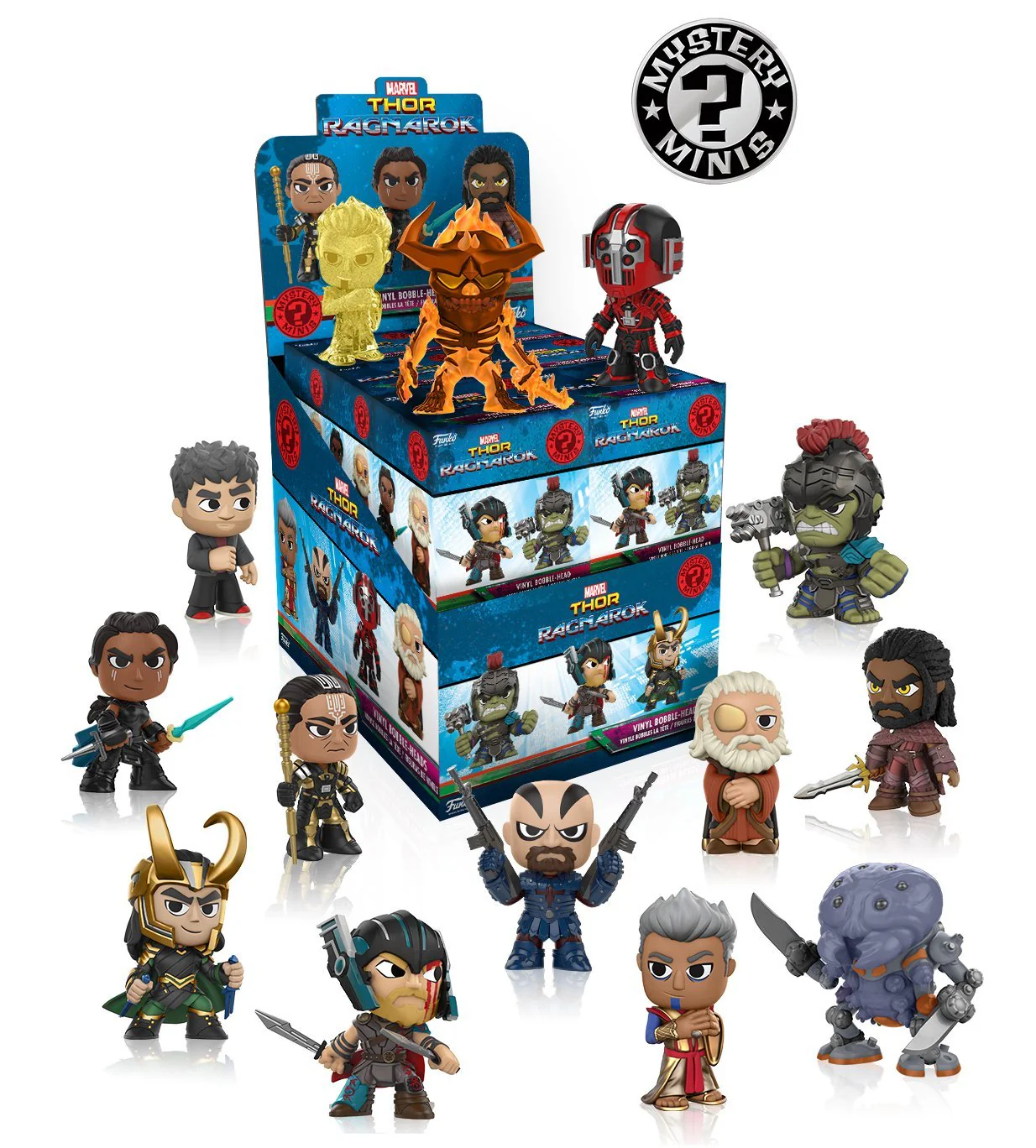 Funko Mystery Mini Thor Ragnarok One Mystery Box Collectible Figure - Image 1