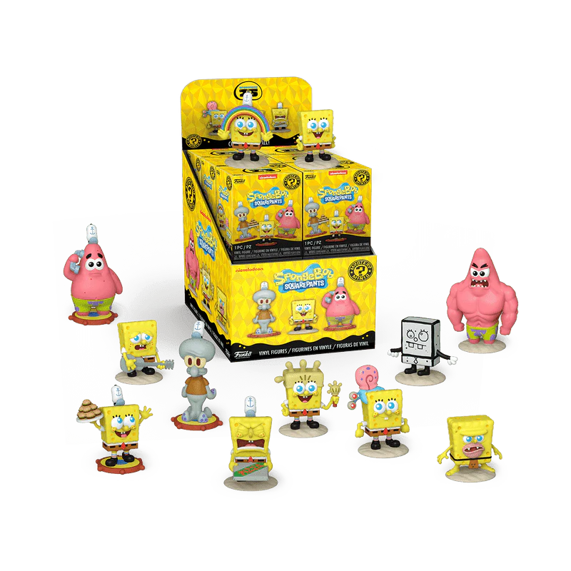 Funko Mystery Minis! Nickelodeon 25th Anniversary SpongeBob SquarePants - Image 1