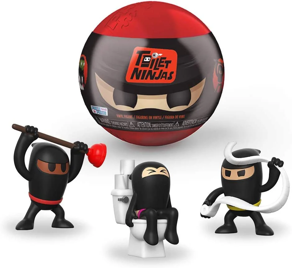 Funko Paka Paka: Toilet Ninja - Mystery Figure - Image 1