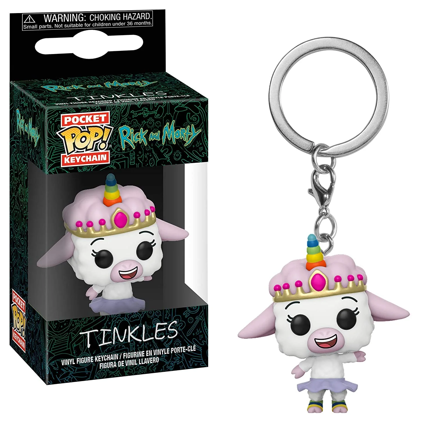 Funko Pocket POP Keychain: Rick and Morty - Tinkles Keychain - Image 1