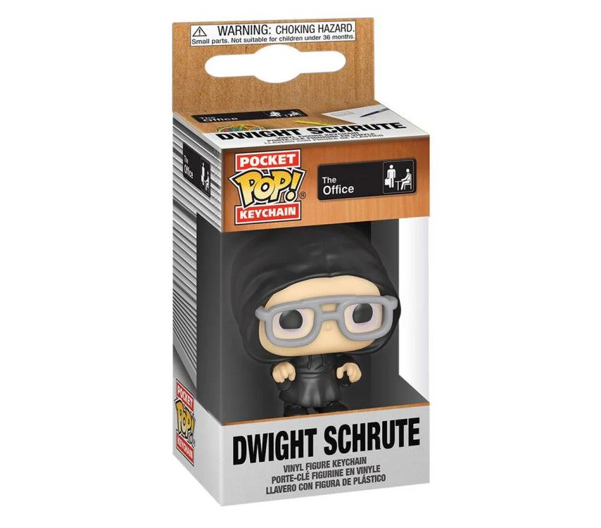 Funko Pocket Pop! Keychain: The Office - Dwight as Dark Lord Vinyl Figure - Image 2