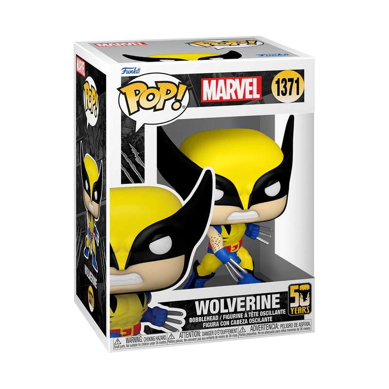 Funko Pop! Marvel: Wolverine 50th Anniversary - Wolverine Classic Suit #1371 - Image 2
