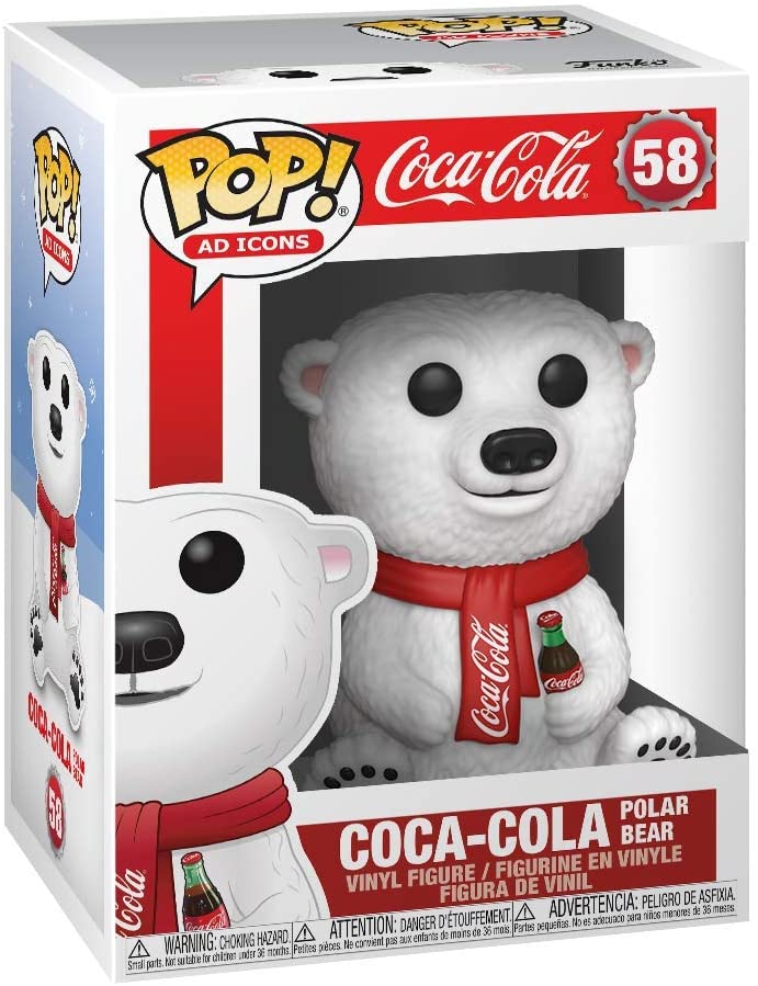 Funko Pop AD Icons: Coca-Cola – Polar Bear Vinyl Figure