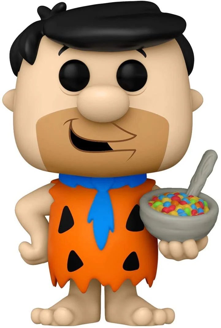 Funko Pop! Ad Icons: Fruity Pebbles - Fred with Cereal Vinyl Figure - Image 1