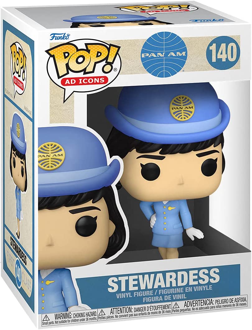 Funko Pop! Ad Icons: Pan Am - Stewardess Vinyl Figure - Image 2