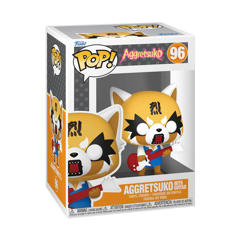 Funko Pop! Sanrio: Aggretsuko - Aggretsuko with Guitar #96 - Image 2