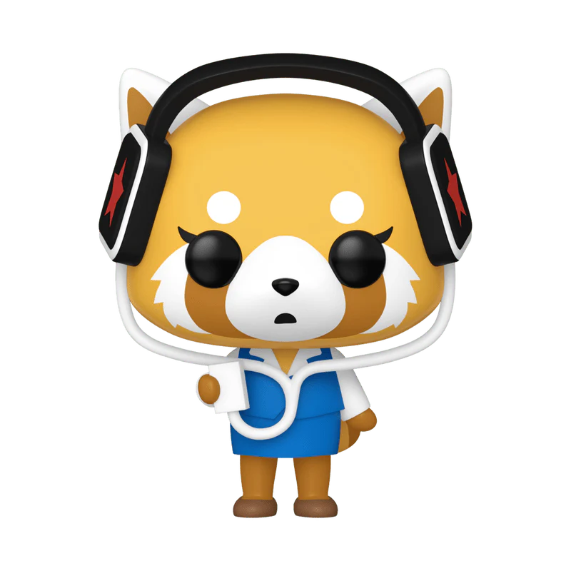 Funko Pop! Sanrio: Aggretsuko - Aggretsuko with Headphones #97 - Image 1