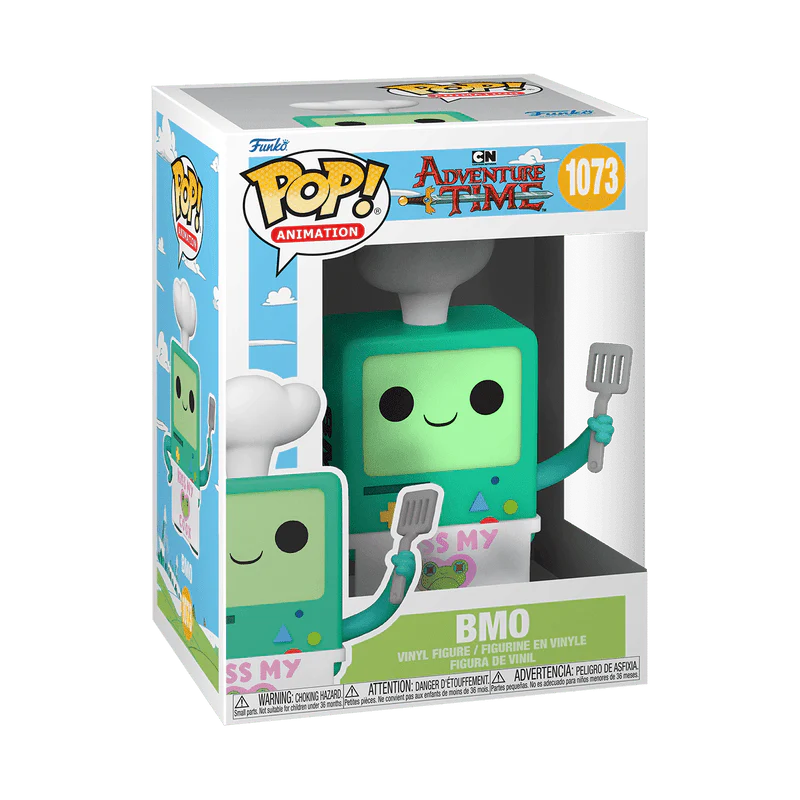 Funko Pop! Animation: Adventure Time - BMO Cook #1073 - Image 2