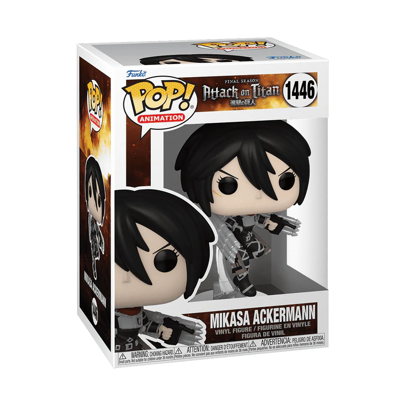 Funko Pop! Animation: Attack on Titan - Mikasa Ackermann with Thunder Spears #1446 - Image 2