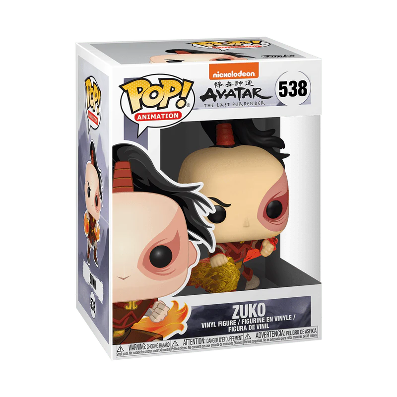 Funko Pop! Animation: Avatar: The Last Airbender - Zuko #538 - Image 2
