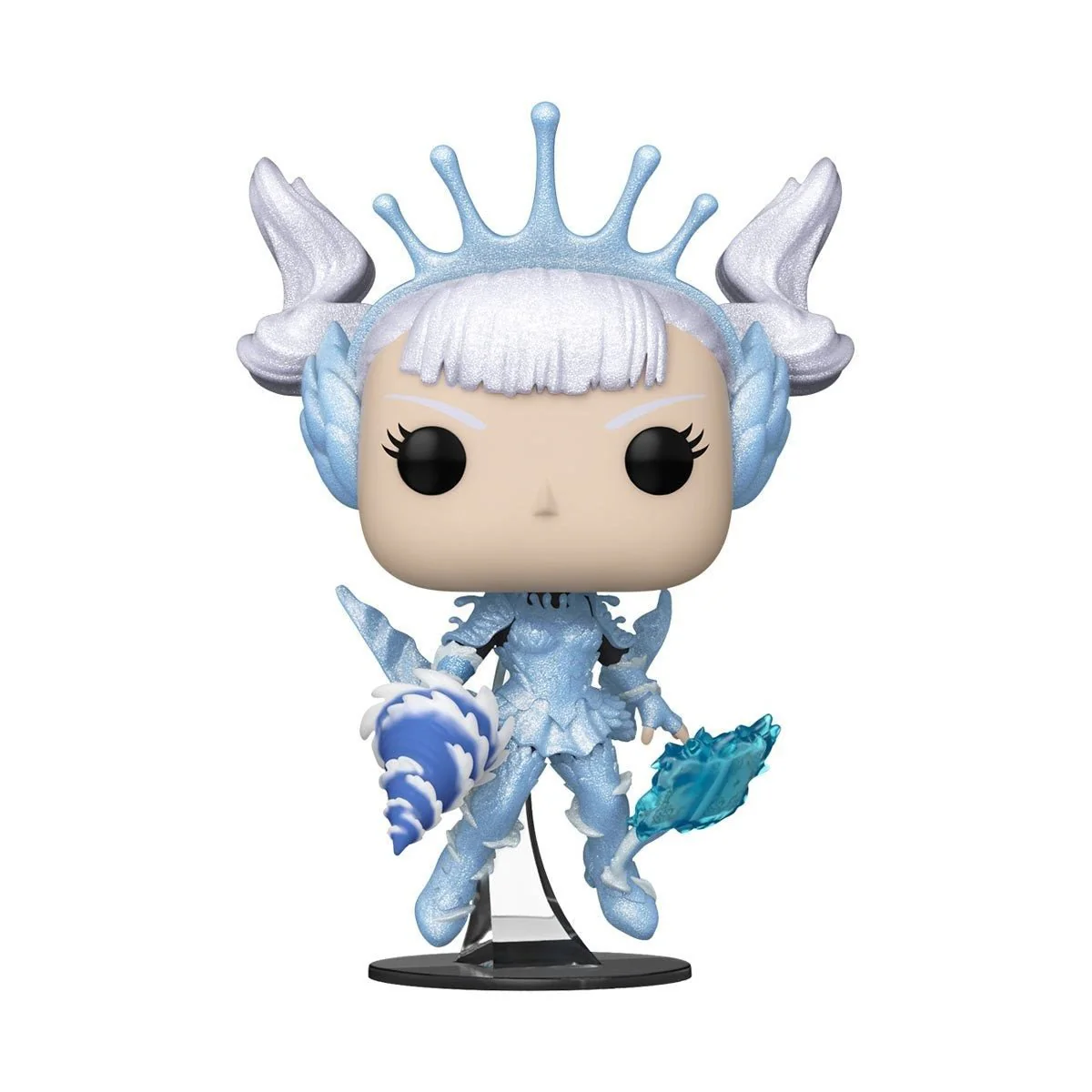 Funko Pop! Animation: Black Clover – Noelle Valkyrie Armor #1421 Diamond Glitter Entertainment Earth Exclusive