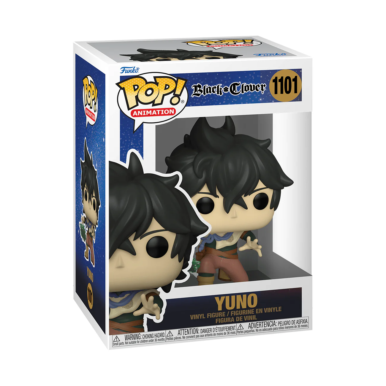 Funko Pop! Animation: Black Clover - Yuno #1101 - Image 2