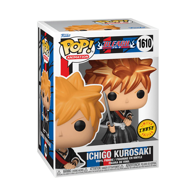 Funko Pop! Animation: Bleach - Ichigo Kurosaki #1610 Metallic Chase - Image 2