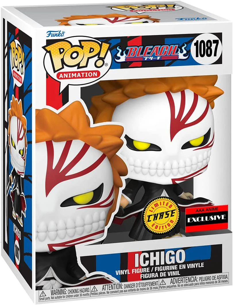 Funko Pop! Animation: Bleach - Ichigo Kurosaki Bankai Tensa Zangetsu Chase AAA Anime Exclusive - Image 2