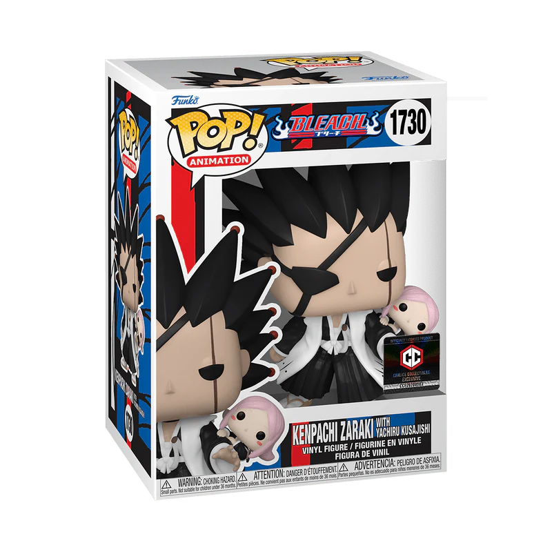 Funko Pop! Animation: Bleach - Kenpachi Zaraki with Yachiru Kusajishi #1730 Chalice Collectibles Exclusive - Image 2