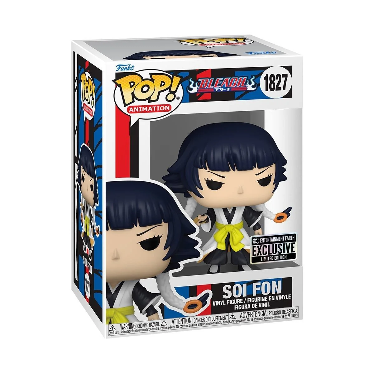 Funko Pop! Animation: Bleach - Soi Fon #1827 Entertainment Earth Exclusive - Image 2