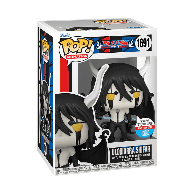 Funko Pop! Animation: Bleach - Ulquiorra Shifar #1691 2024 NYCC Toy Tokyo Limited Edition Exclusive - Image 2