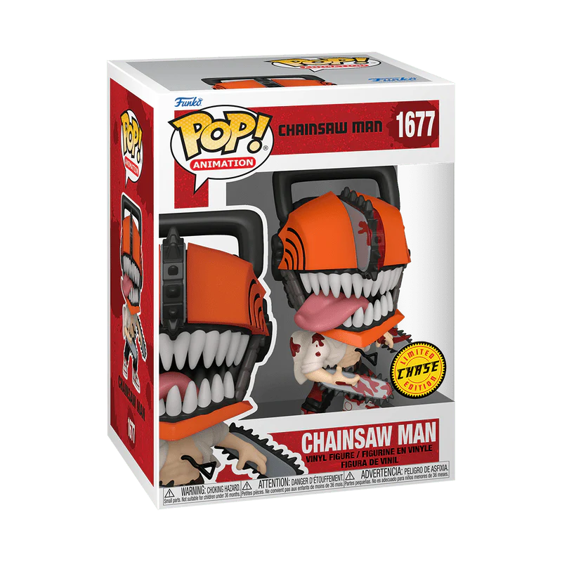 Funko Pop! Animation: Chainsaw Man - Chainsaw Man Bloody Chase #1677 - Image 2
