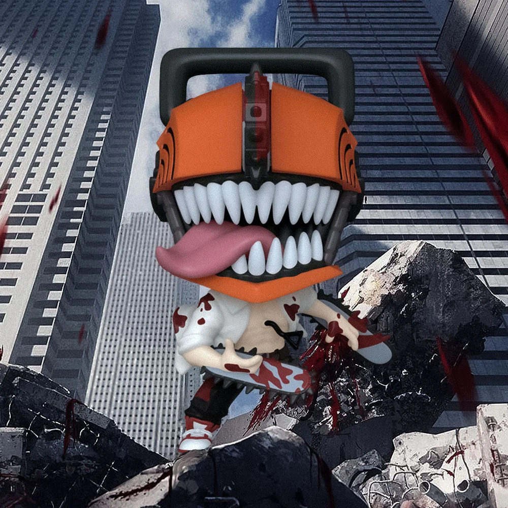 Funko Pop! Animation: Chainsaw Man - Chainsaw Man Bloody Chase #1677 - Image 3