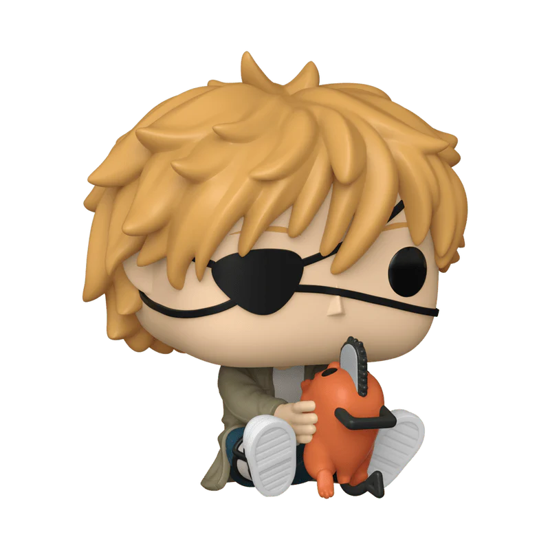Funko Pop! Animation: Chainsaw Man - Denji with Pochita #1971 - Image 1