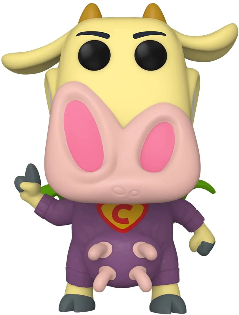 Funko Pop! Animation: Cow and Chicken - Super Cow #1071 - Image 1